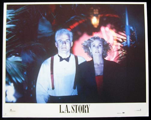 L.A. STORY 1991 Steve Martin Lobby card 7