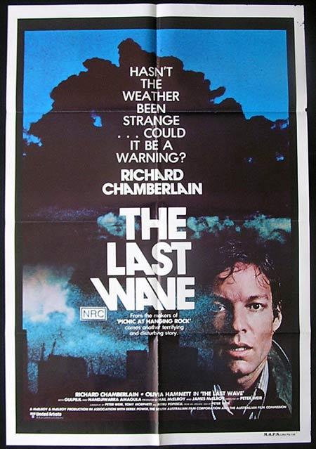 LAST WAVE, The 1977 Peter Weir STYLE B One Sheet Movie poster