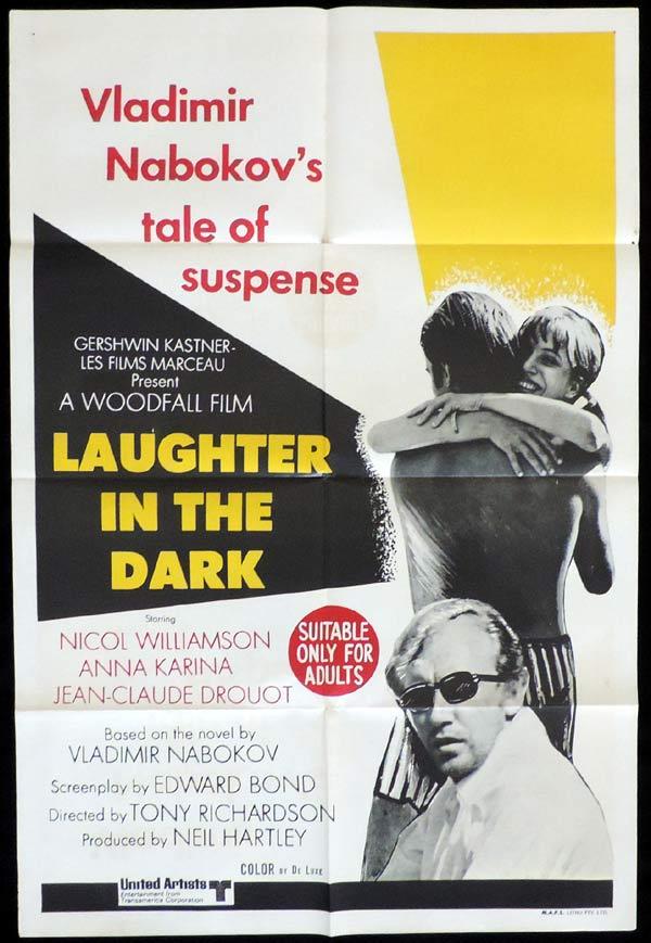 LAUGHTER IN THE DARK One Sheet Movie Poster Nicol Williamson