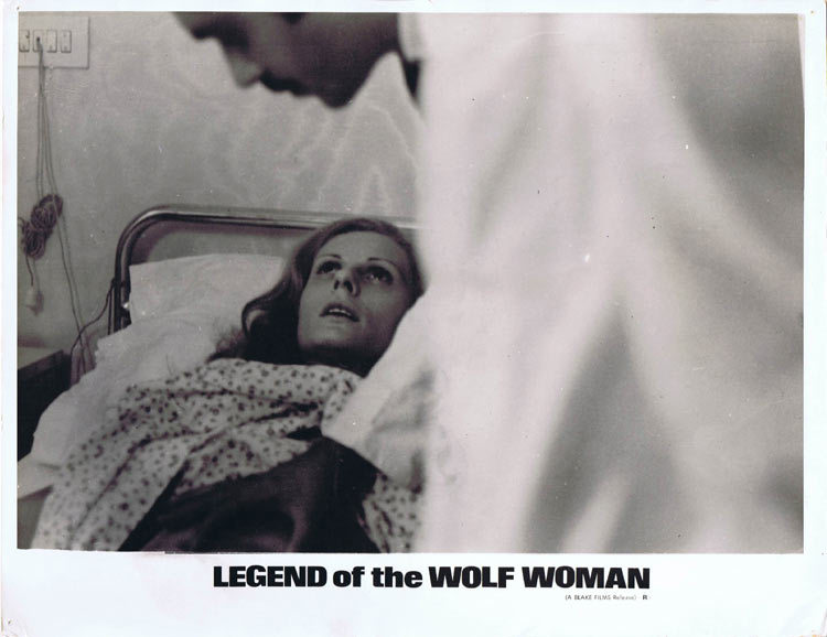 LEGEND OF THE WOLF WOMAN Lobby card 1 Horror WEREWOLF