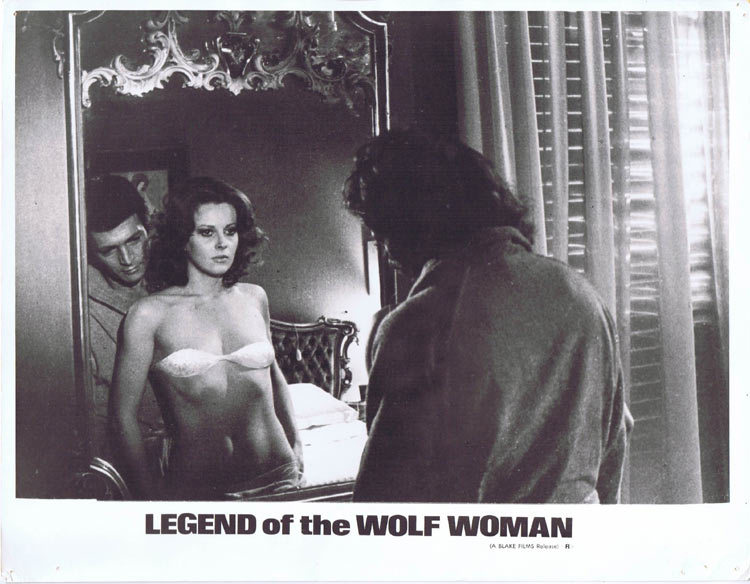 LEGEND OF THE WOLF WOMAN Lobby card 2 Horror WEREWOLF