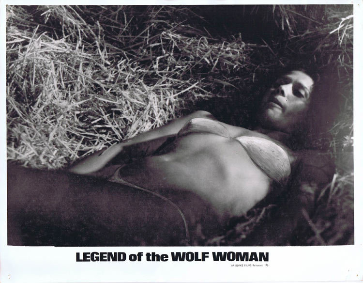 LEGEND OF THE WOLF WOMAN Lobby card 4 Horror WEREWOLF