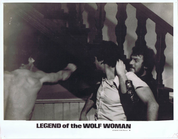 LEGEND OF THE WOLF WOMAN Lobby card 6 Horror WEREWOLF