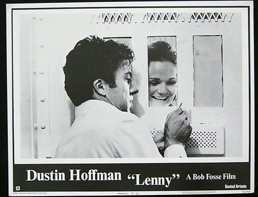 LENNY 1974 Dustin Hoffman LENNY BRUCE Lobby Card 7