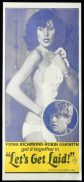 LET'S GET LAID Original Daybill Movie Poster Fiona Richmond Sexploitation
