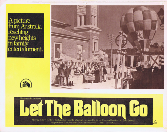 LET THE BALLOON GO Lobby Card 2 1972 John Ewart