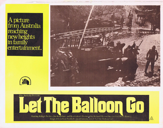 LET THE BALLOON GO Lobby Card 6 1972 John Ewart