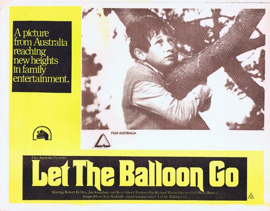 LET THE BALLOON GO Lobby Card 7 1972 John Ewart