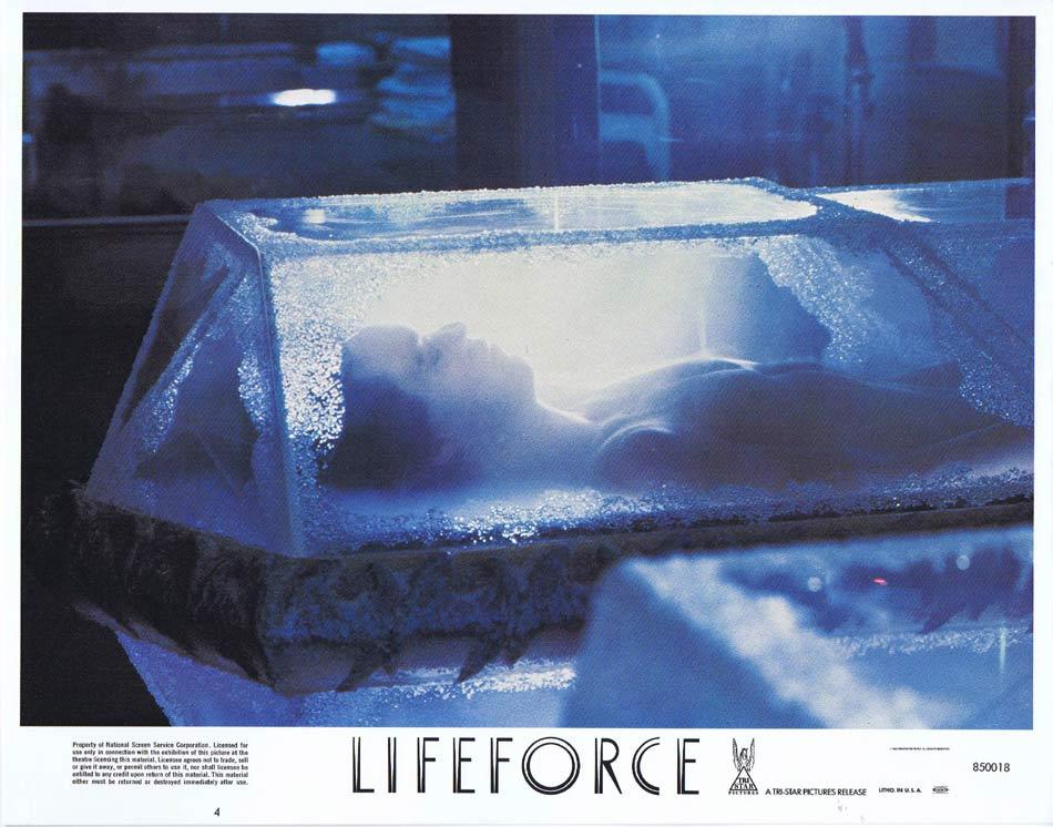 Lifeforce Lobby Card 4 Space Vampires Sci Fi Horror Moviemem Original Movie Posters