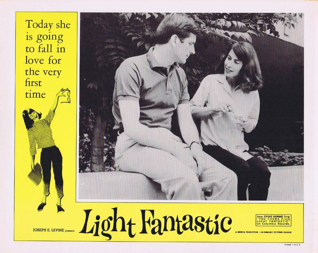 LIGHT FANTASTIC Vintage Movie Lobby Card 2 Dolores McDougal Barry Bartle Jean Shepherd