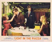 LIGHT IN THE PIAZZA Original Lobby Card 4 Olivia de Havilland Rossano Brazzi