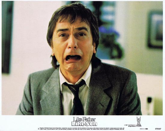 LIKE FATHER LIKE SON 1987 US Lobby card 3 Dudley Moore