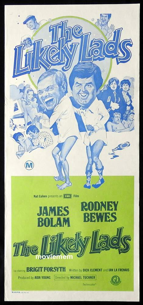 THE LIKELY LADS Original Daybill Movie Poster Rodney Bewes James Bolam