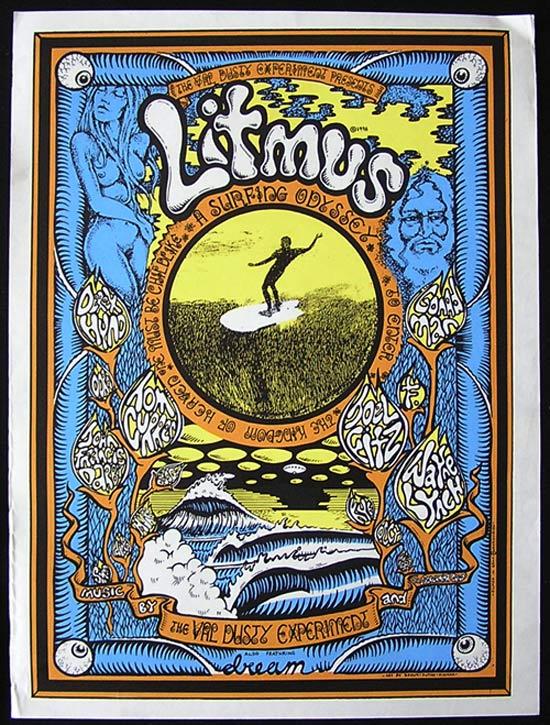 LITMUS The Val Dusty Experiment Surfing Movie poster