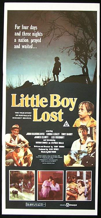 LITTLE BOY LOST Original Daybill Movie Poster 1978 John Hargreaves