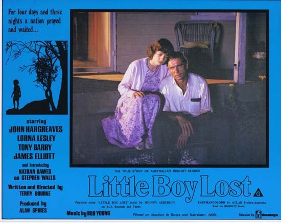 LITTLE BOY LOST 1978 Australian Film Classic Rare Lobby Card 2