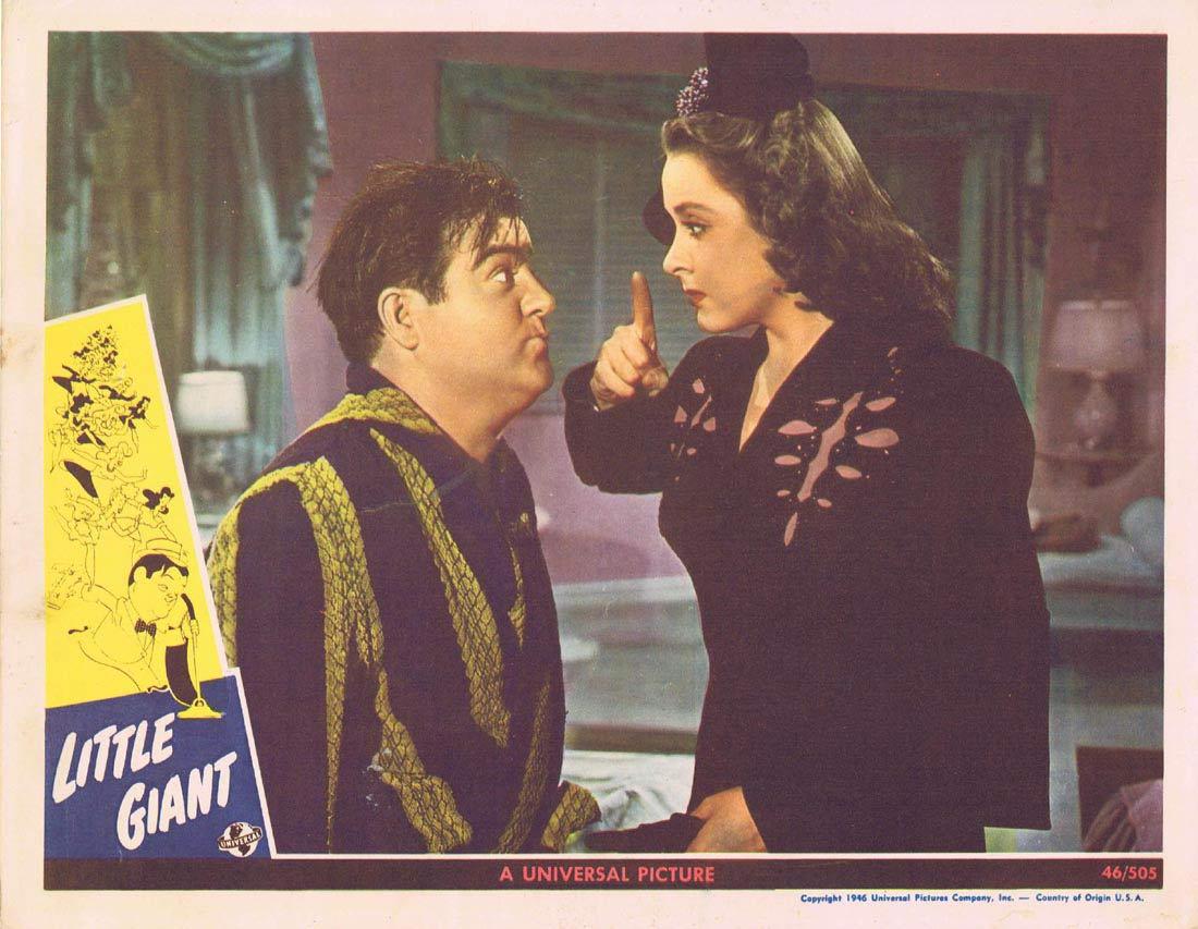 LITTLE GIANT Lobby Card 2 Abbott and Costello