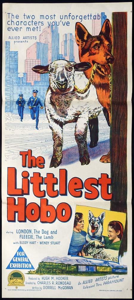 THE LITTLEST HOBO Original RICHARDSON STUDIO Daybill Movie poster