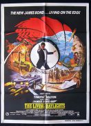 LIVING DAYLIGHTS, The '87-James Bond RARE 1 sht poster