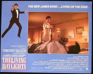 LIVING DAYLIGHTS, The '87-James Bond RARE British Lobby Card #2