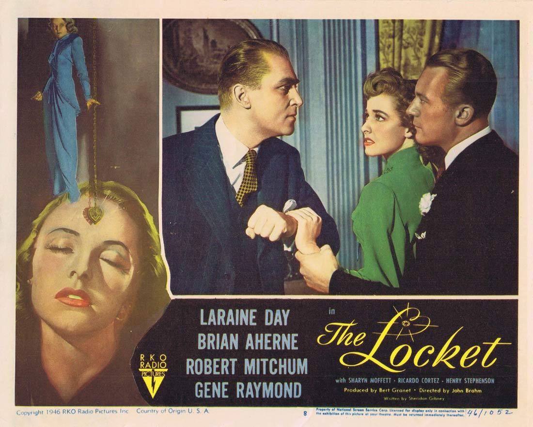 THE LOCKET Lobby Card 8 Laraine Day Brian Aherne Robert Mitchum