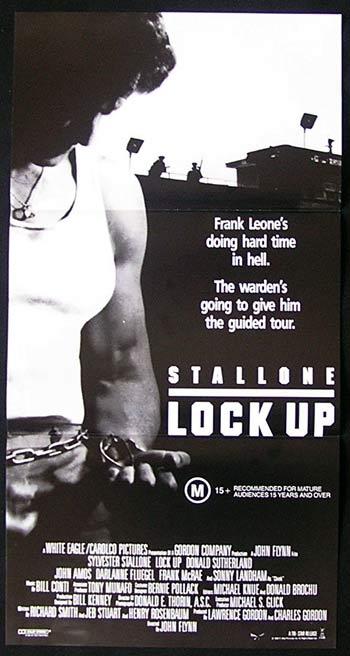 LOCK UP Australian Daybill Movie poster Sylvester Stallone