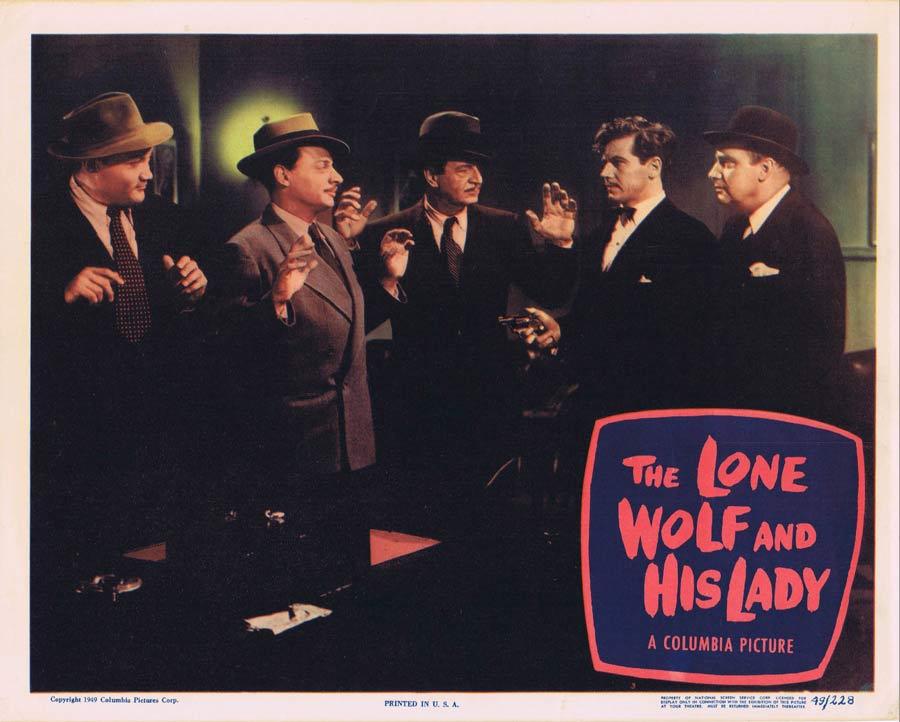 THE LONE WOLF AND HIS LADY Lobby Card Ron Randell