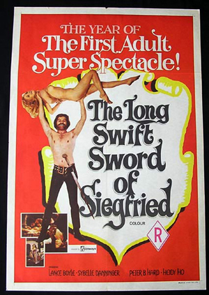 LONG SWIFT SWORD OF SIEGFRIED ’71-Lance Boyle 1 sheet