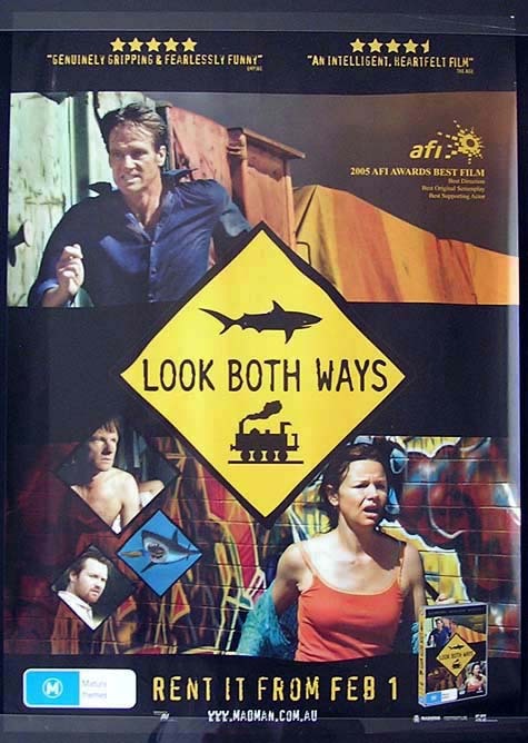 LOOK BOTH WAYS William McInnes Movie Poster Australian One sheet