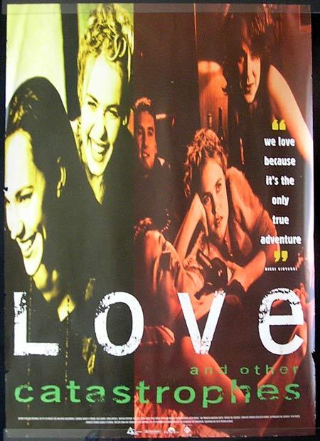 LOVE AND OTHER CATASTROPHIES  1996 1 sheet Movie poster Matt Day