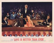 LOVE IS BETTER THAN EVER Lobby card 4 Larry Parks Elizabeth Taylor 1962r
