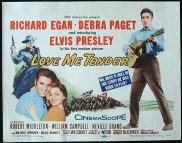 LOVE ME TENDER Title Lobby Card 1956 Elvis Presley