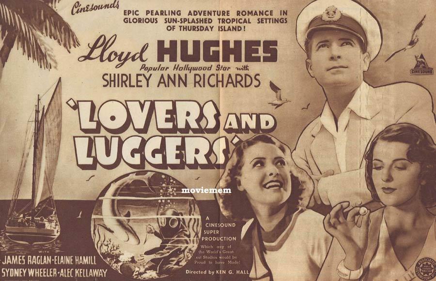 LOVERS AND LUGGERS Movie Herald Australian Cinema Classic Ken G.Hall