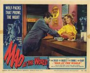 MAD AT THE WORLD Lobby Card 2 Adam West Lori Saunders Theodore Marcuse