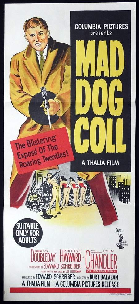 MAD DOG COLL Original Daybill Movie poster John Davis Chandler Kay