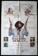 MAD DOG MORGAN Movie Poster 1976 Rare Original 1 sheet