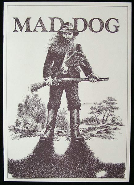 MAD DOG MORGAN 1976 Rare Country of Origin Original Movie Programme