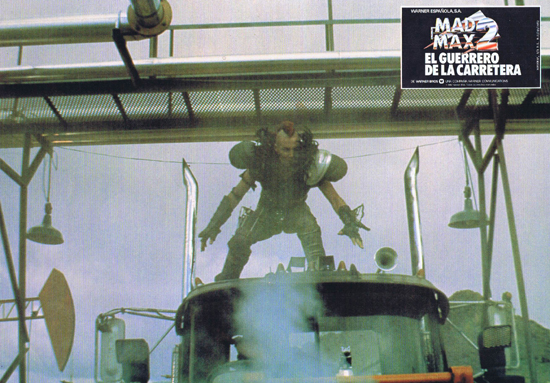 MAD MAX 2 1981 Mel Gibson Spanish Lobby Card 8