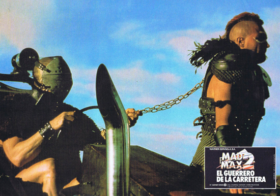 MAD MAX 2 1981 Mel Gibson Spanish Lobby Card 9