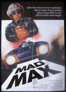 MAD MAX 1979 Mel Gibson GERMAN 1sheet Movie poster
