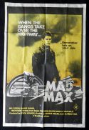 MAD MAX '79 Australian One Sheet Movie poster Mel Gibson RAREST STYLE
