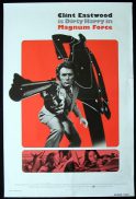 MAGNUM FORCE 1973 Clint Eastwood DIRTY HARRY Original US 1 sht Movie Poster