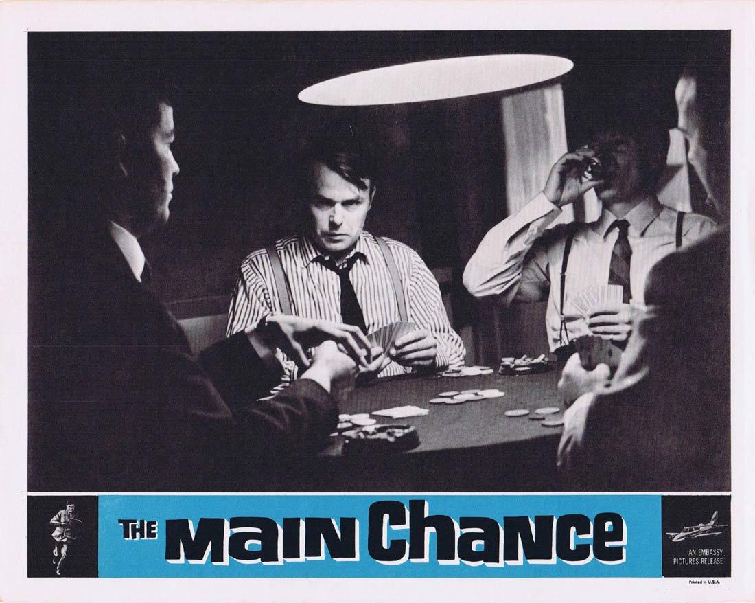 THE MAIN CHANCE Vintage Movie Lobby Card 3 Edgar Wallace Gregoire Aslan Tracy Reed