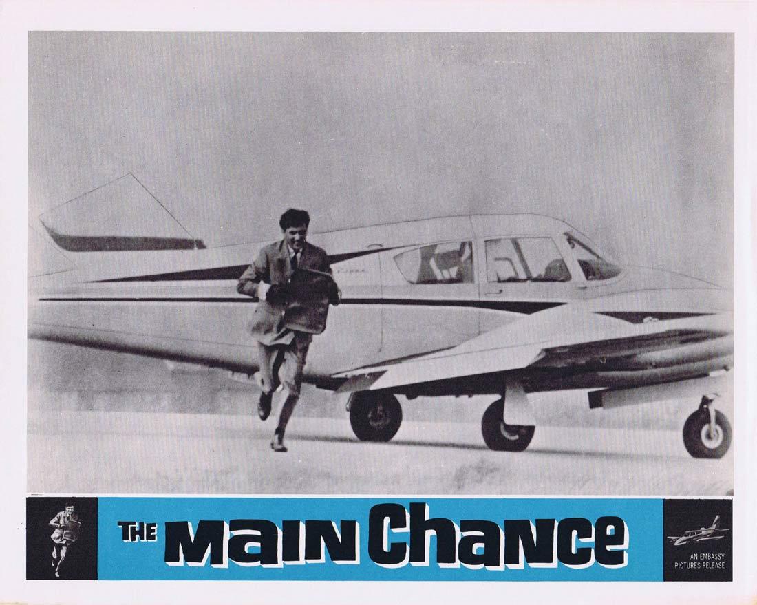 THE MAIN CHANCE Vintage Movie Lobby Card 4 Edgar Wallace Gregoire Aslan Tracy Reed