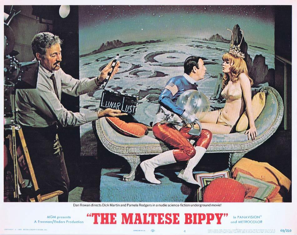 THE MALTESE BIPPY Lobby Card 4 Dick Martin Dan Rowan Pamela Rodgers