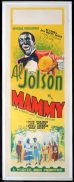 MAMMY Long Daybill Movie poster 1930 Al Jolson All Talking