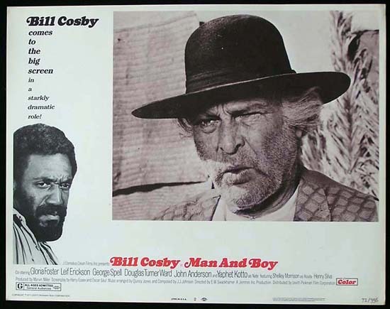 MAN AND BOY 1971 Bill Cosby ORIGINAL US Lobby card 2