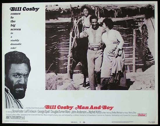 MAN AND BOY 1971 Bill Cosby ORIGINAL US Lobby card 3