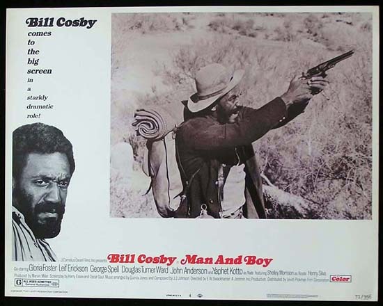 MAN AND BOY 1971 Bill Cosby ORIGINAL US Lobby card 4