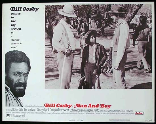 MAN AND BOY 1971 Bill Cosby ORIGINAL US Lobby card 5